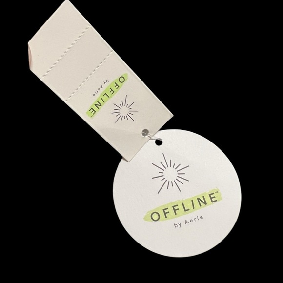 ❄️NEW w.tag OFFLINE By Aerie Chillside Collection Black Snow Pants w Stirrups LG - Picture 10 of 11